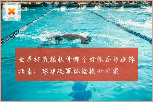世界杯直播软件哪个好推荐与选择指南：球迷观赛体验提升方案